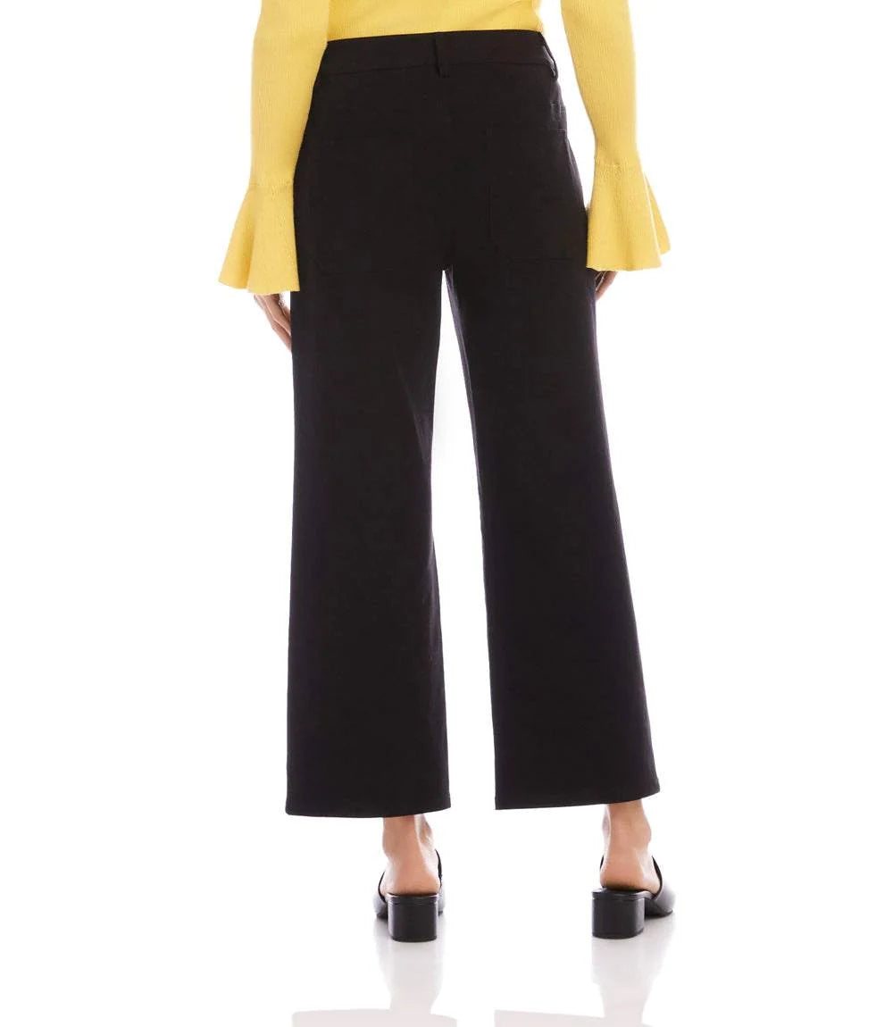 Karen Kane Lauren Patch Pocket Cropped Pants
