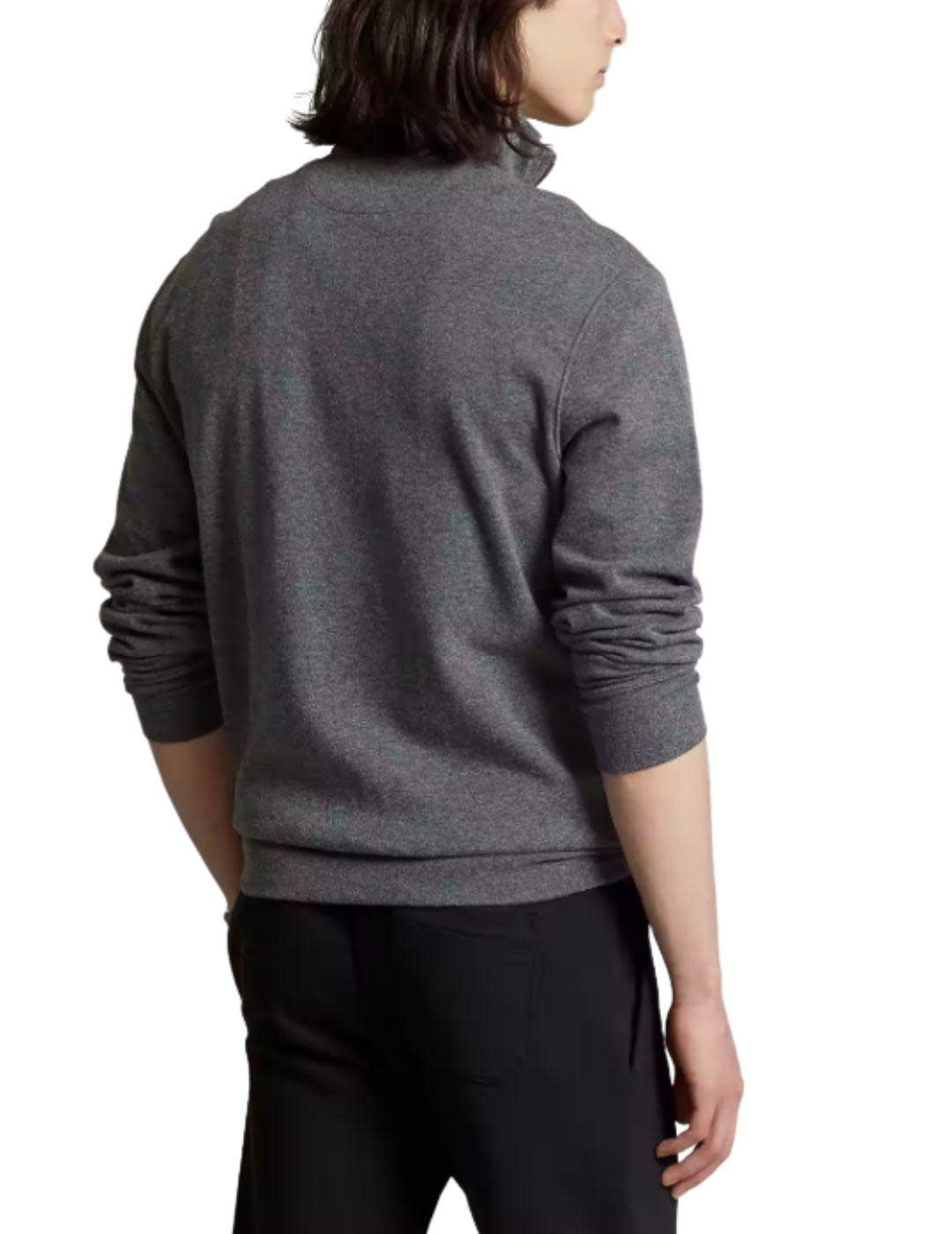 PRL Double Knit Jersey Half-Zip Pullover