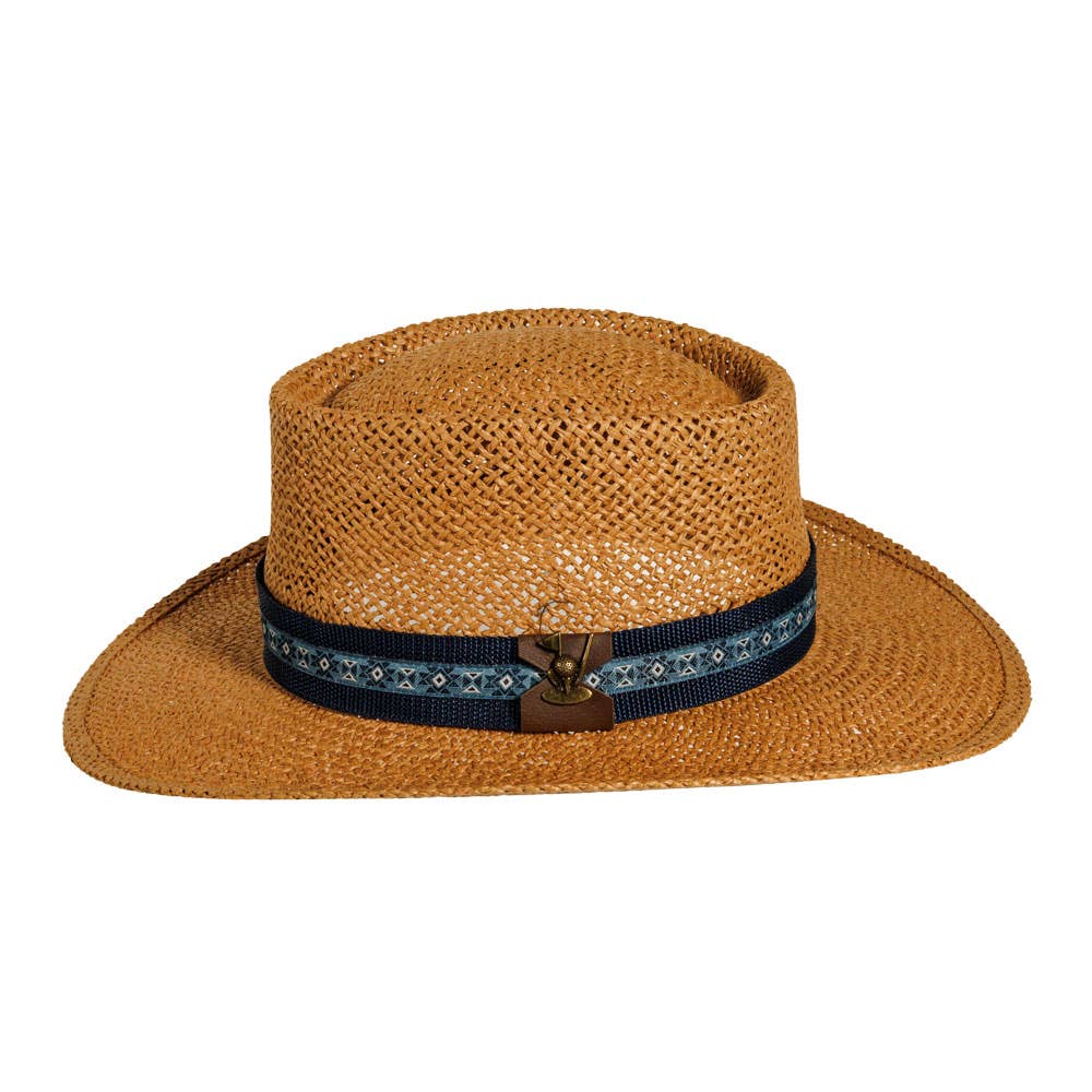 American Hat Makers - Gambler Sun Straw Hat - Style Links (6/Cs Pre-Pack )