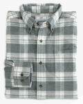 Southern Tide Milton Plaid Intercoastal Flannel Sport Shirt