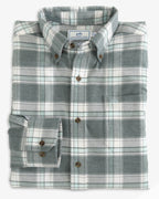 Southern Tide Milton Plaid Intercoastal Flannel Sport Shirt