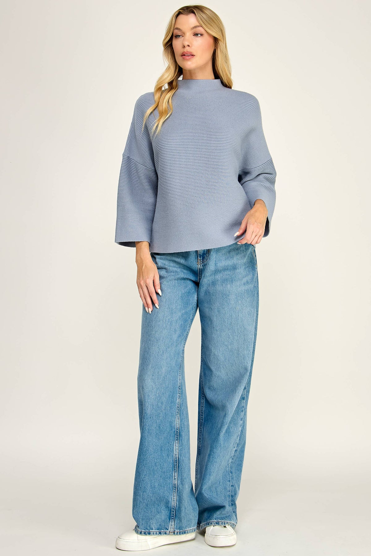 Ellison   Casual Top Haze Blue