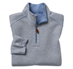 Johnston & Murphy Reversible Solid Quarter Zip