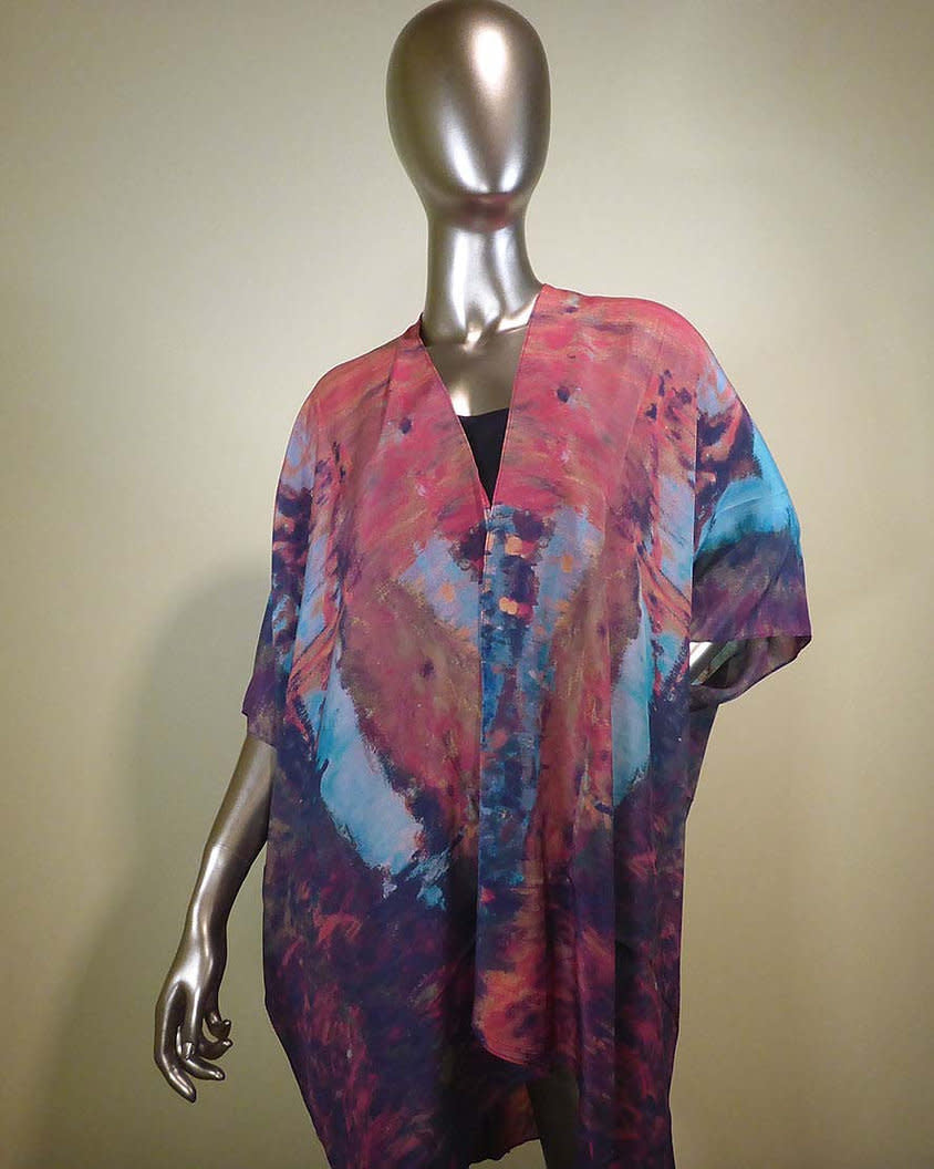 Cocoon House Long Silk Kimono