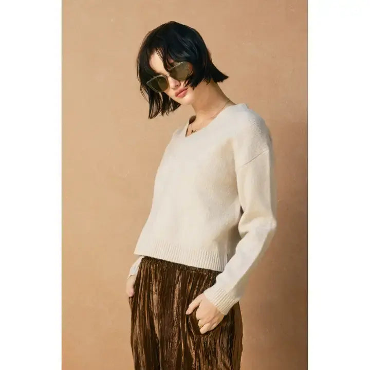 Dress Forum Buttery Soft Boxy Sweater