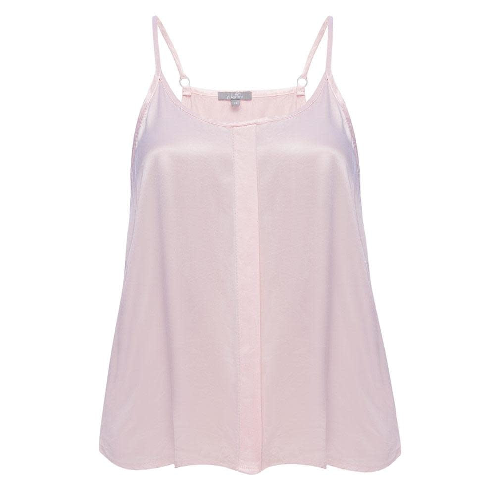 PJ Harlow Babe Satin Cami w/ Adjustable Straps