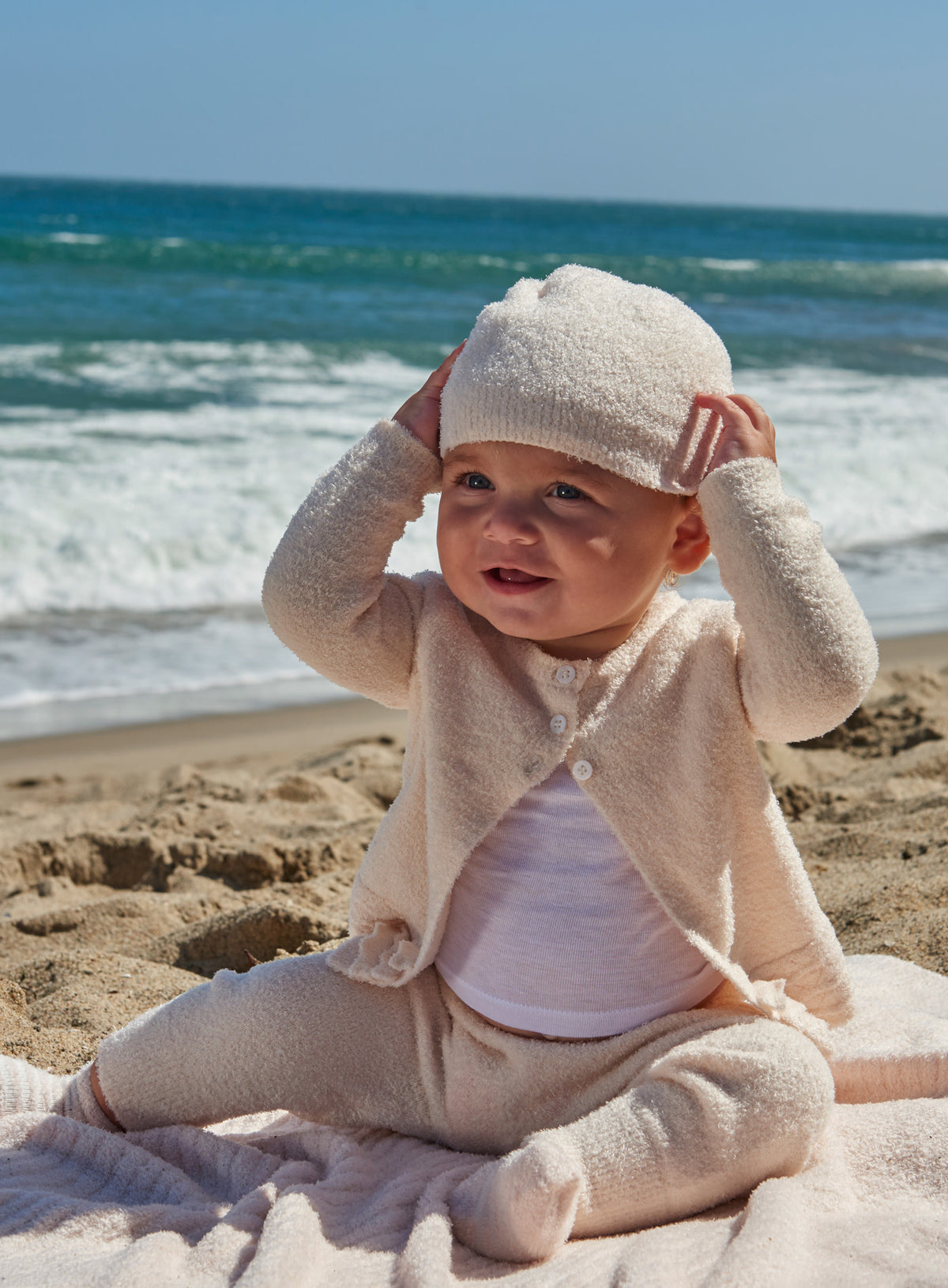 Barefoot Dreams Infant Beanie
