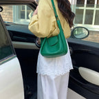 Pretty Persuasions Small Microfiber Leather Tote/Crossbody Bag