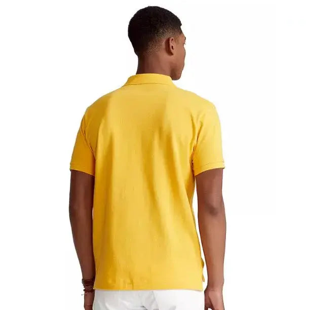 PRL Short-Sleeve Mesh Polo Solid Classic Fit