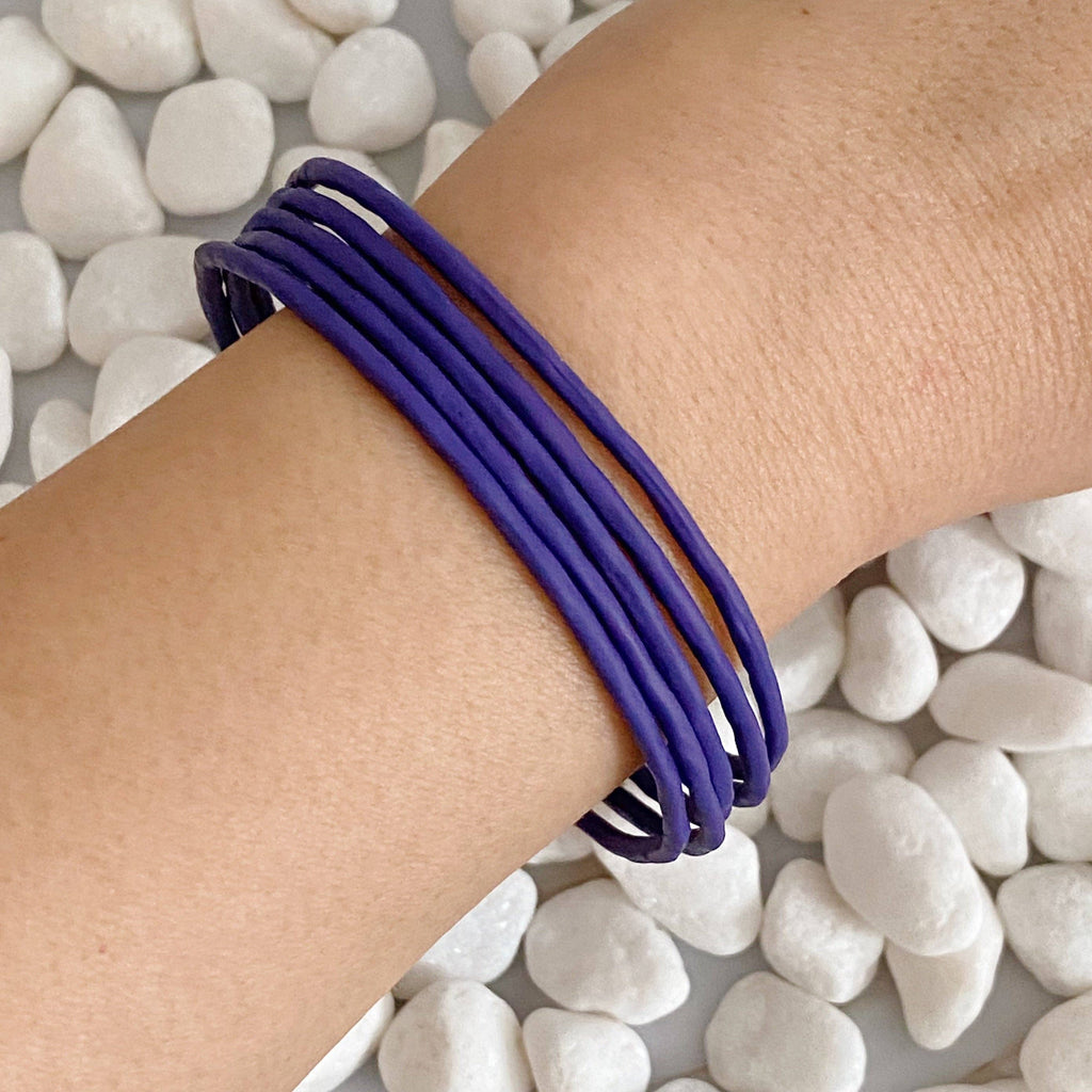 Ellison+Young Color Of Your Game Slim Bangle (Set Of 5)