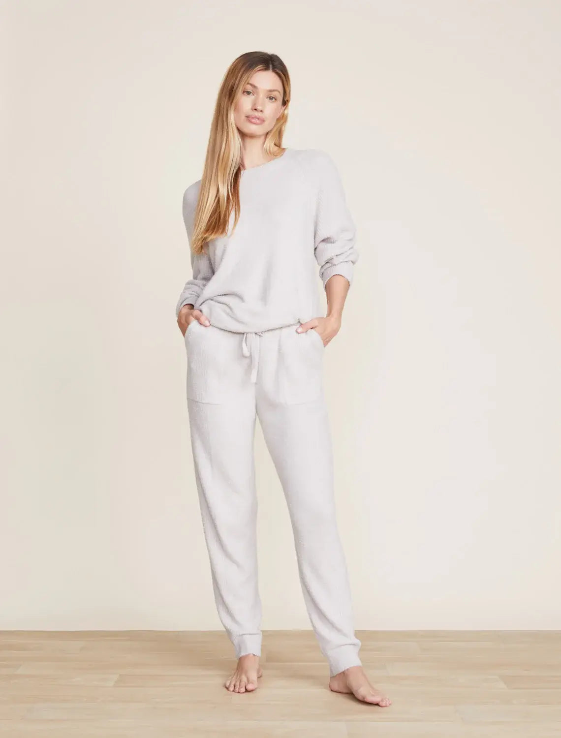 Barefoot Dreams CozyChic Lite Rib Blocked Pant