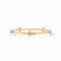 Julie Vos Hammered Gold Bee Bangle