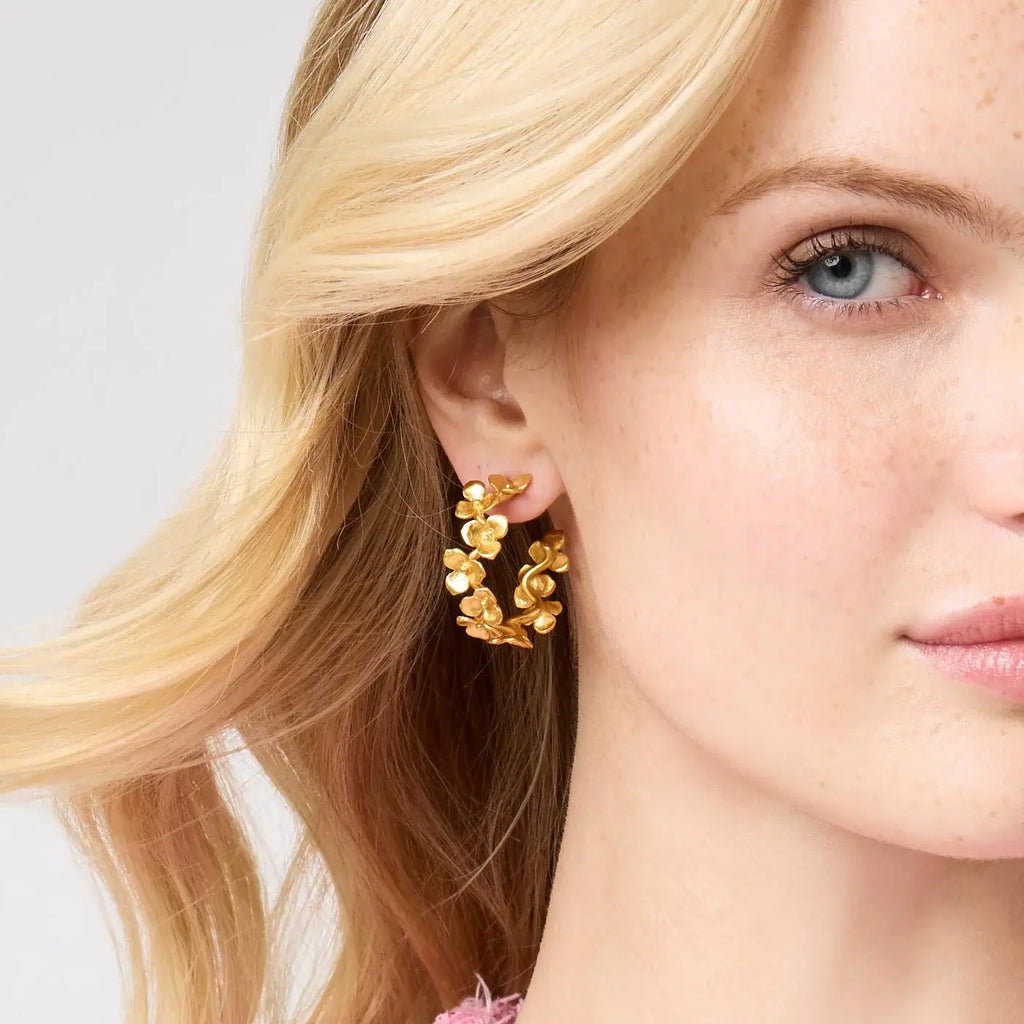 Julie Vos Bloom Hoops