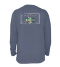 Coastal Cotton L/S Anchored Boat Pima Cotton Pocket Tee
