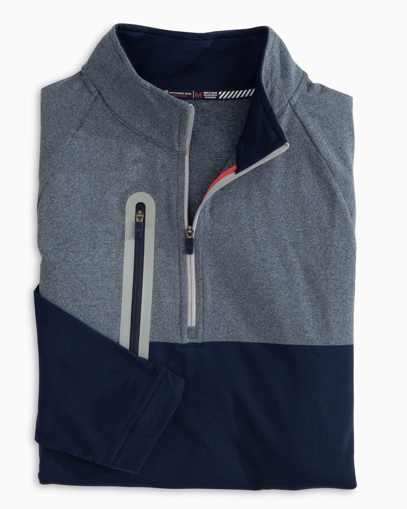 Southern Tide Bow Rider Quarter Zip Sweater