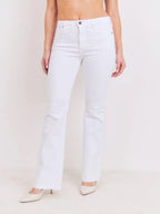 Just Black High Rise Scissor Cut Flare Jeans