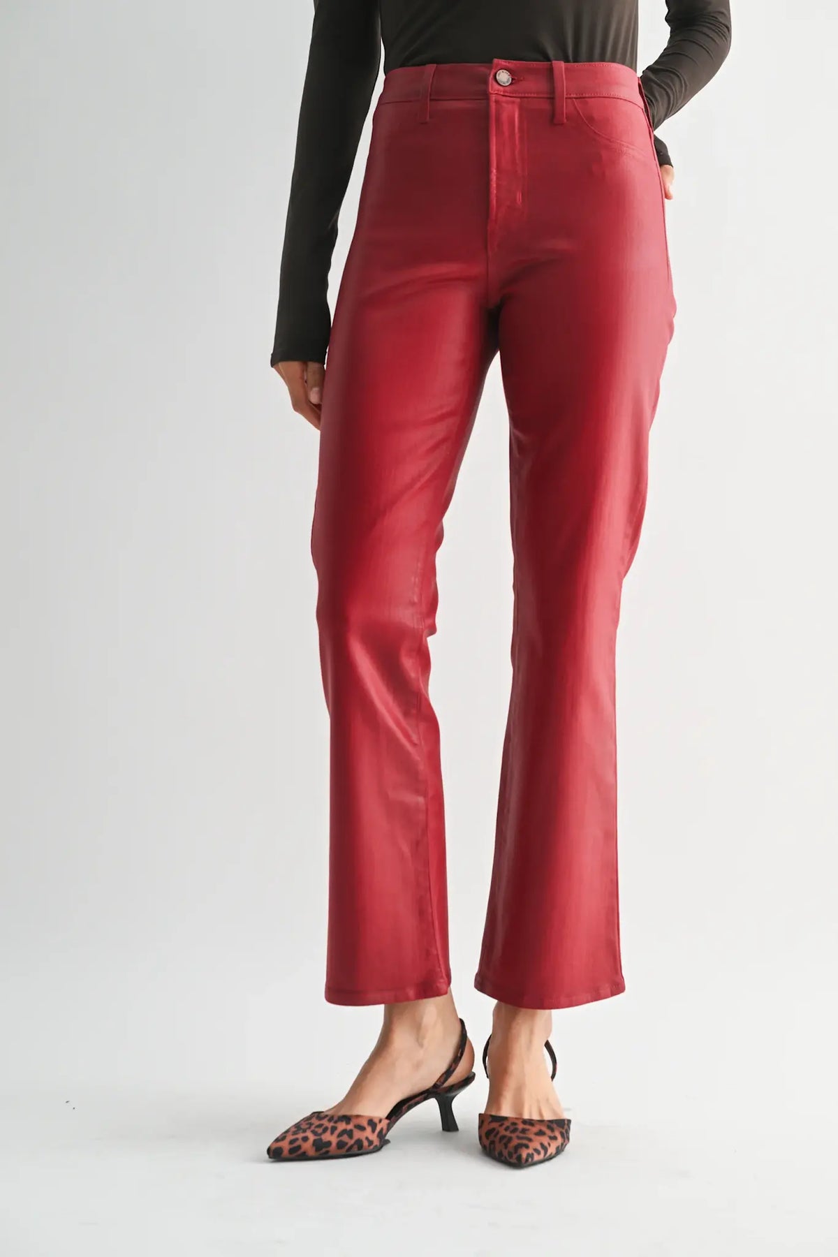 Just Black Denim The Slim Cropped Bootcut