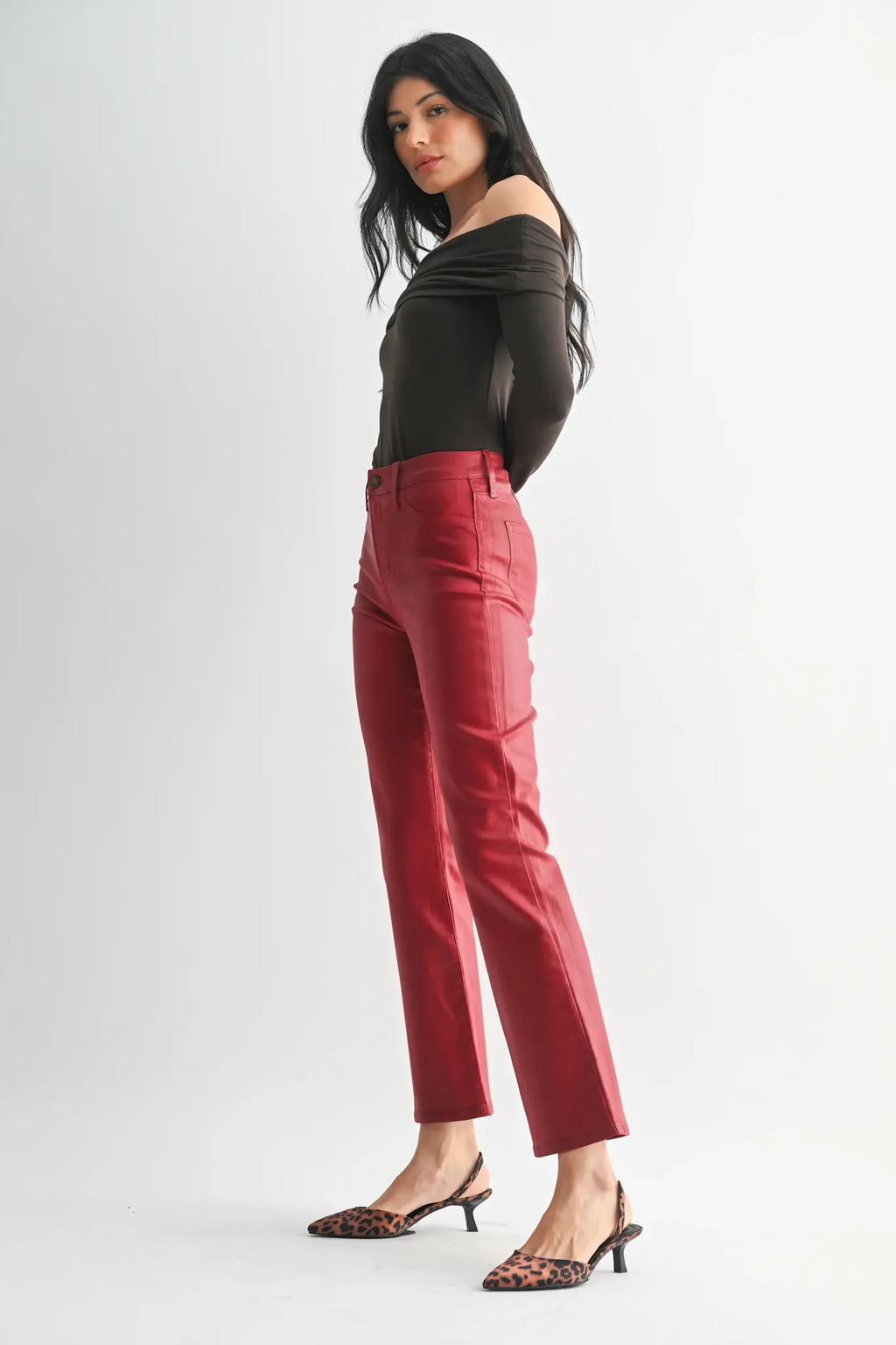 Just Black Denim The Slim Cropped Bootcut