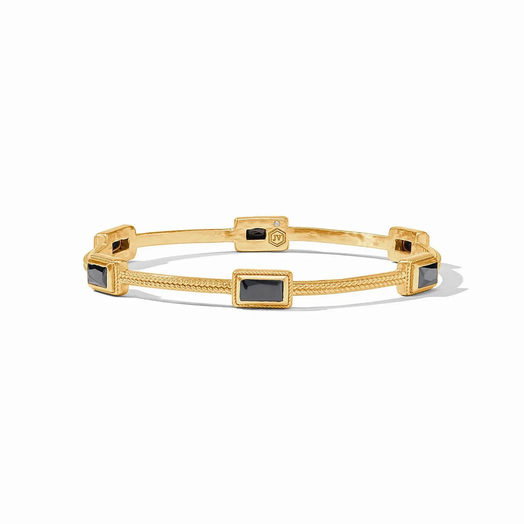 Julie Vos Baguette Gold Bangle