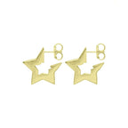 Sheila Fajl Medium Marilyn Star Hug Hoops