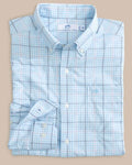 Southern Tide brrr° Intercoastal Rainer Check Long Sleeve Sport Shirt