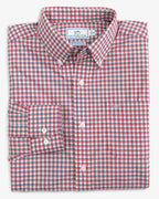 Southern Tide Waddell Plaid brrr Intercoastal LS Performance Sport Shirt