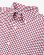 Southern Tide Waddell Plaid brrr Intercoastal LS Performance Sport Shirt