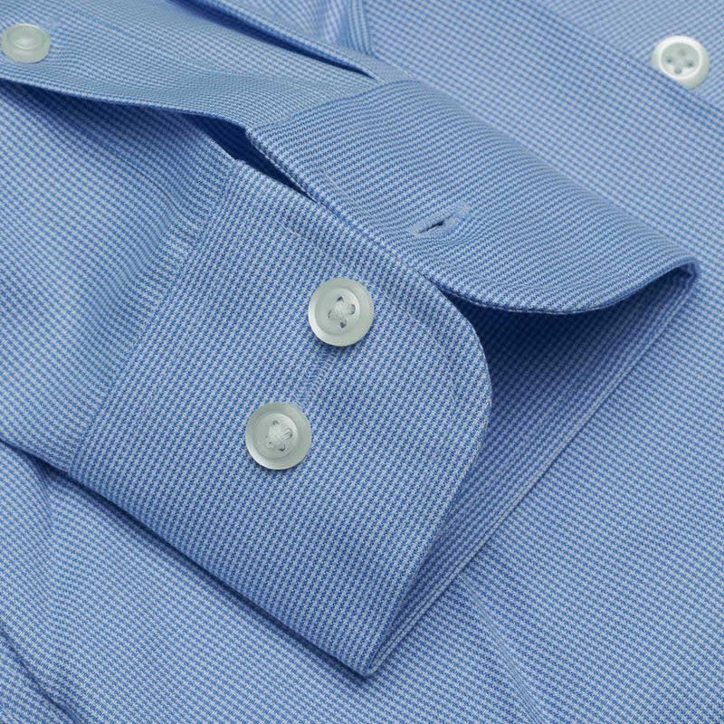 Cooper & Stewart The Aberdeen Mini Houndstooth Dress Shirt