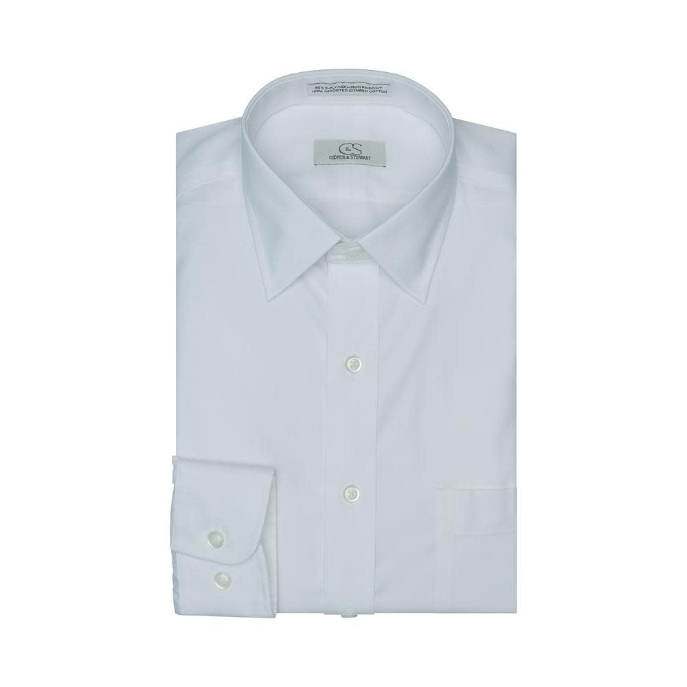 Cooper Stewart Spread Collar Dress Shirt