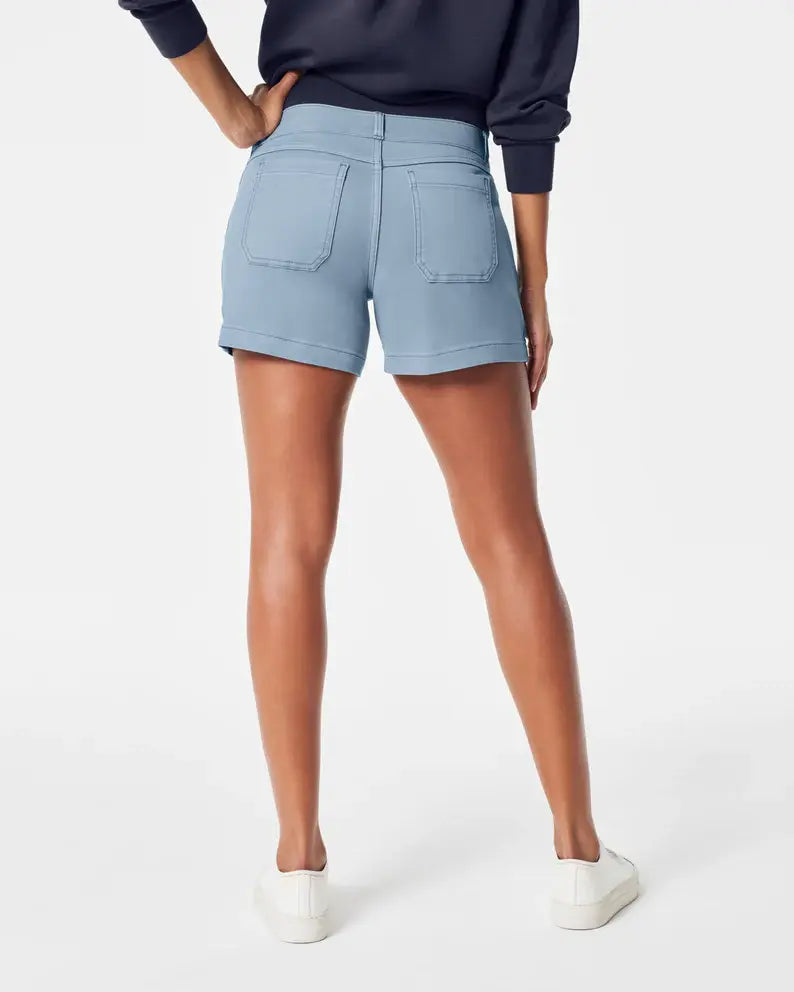 Spanx 4" Stretch Twill Shorts