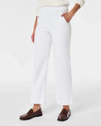 Spanx Stretch Twill Cropped Wide Leg Pant