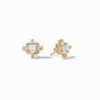 Julie Vos Clara Gold Stud Earrings