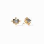 Julie Vos Clara Gold Stud Earrings