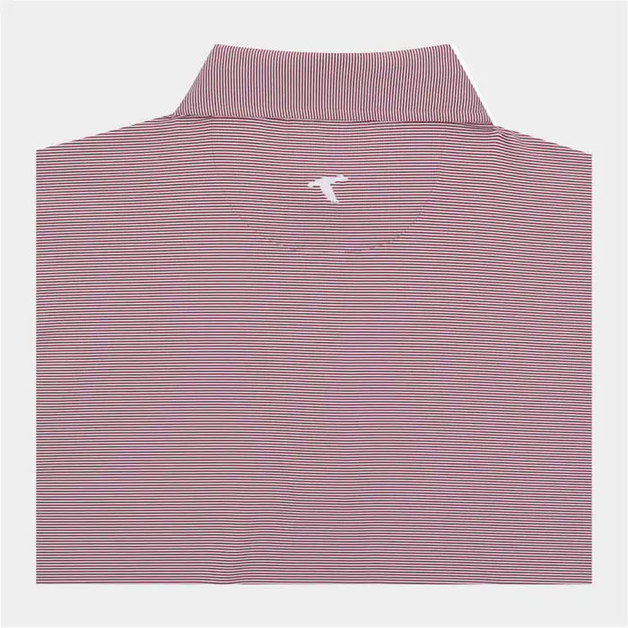 GenTeal Apparel Mississippi State Club Pinstripe Performance Polo