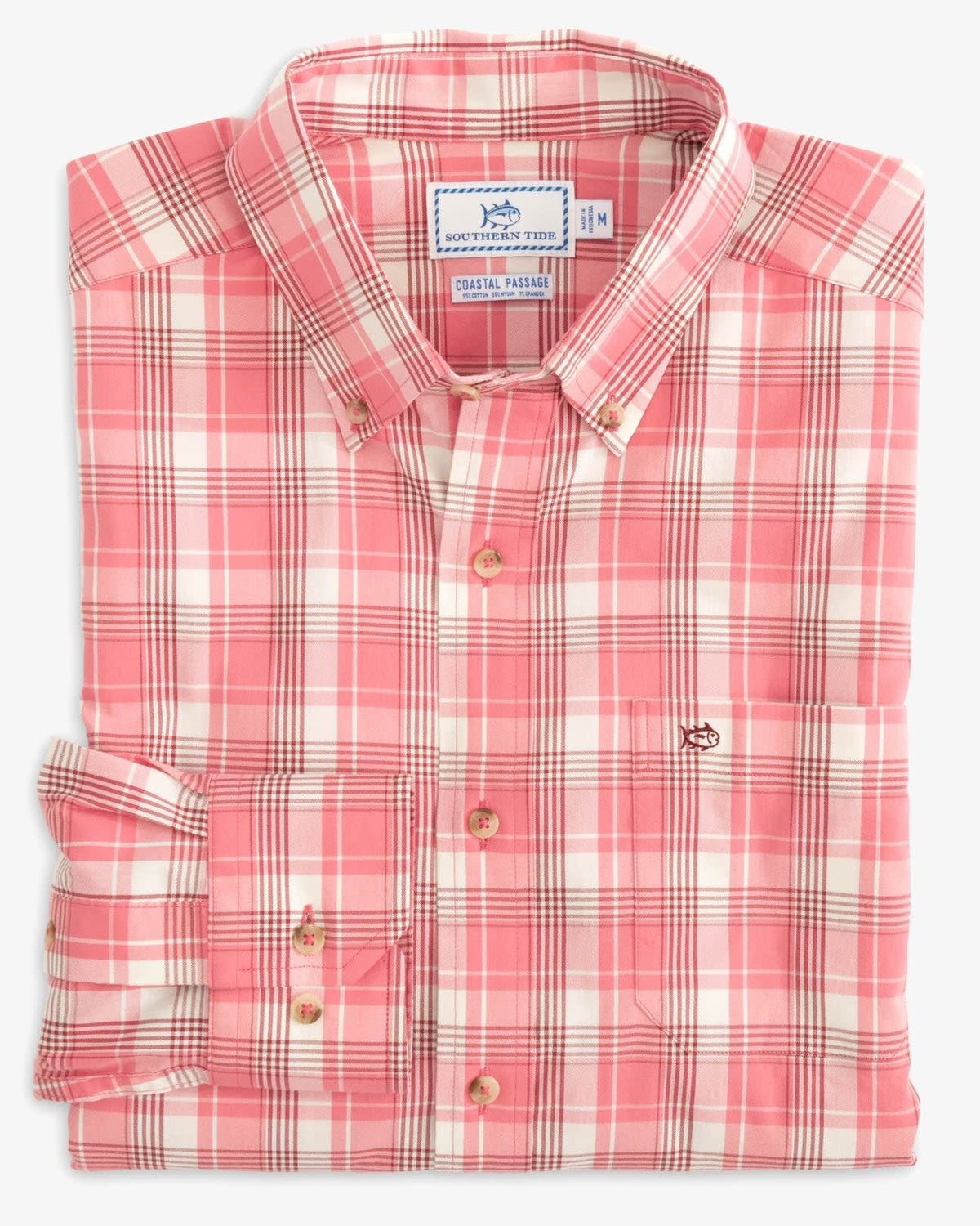 Southern Tide Coastal Passage Carson Plaid LS Sport Shirt