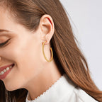 Julie Vos Colette Bead Hoops