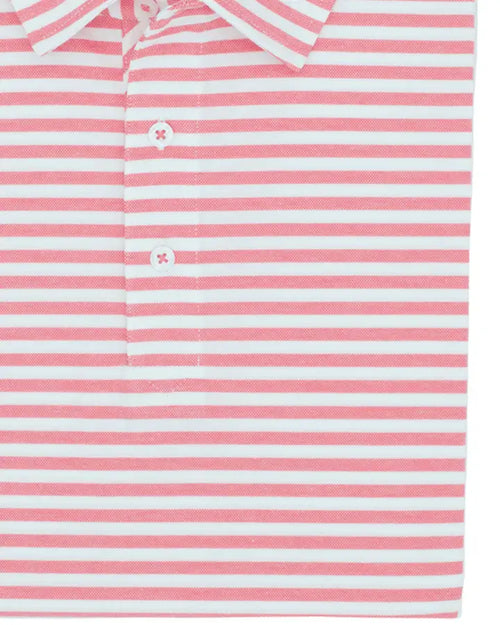 Coastal Cotton Mesh Performance Stripe/Solid Polo