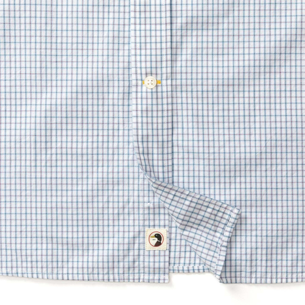 Duck Head Lewis Plaid Cotton Cashmere Poplin Sport Shirt