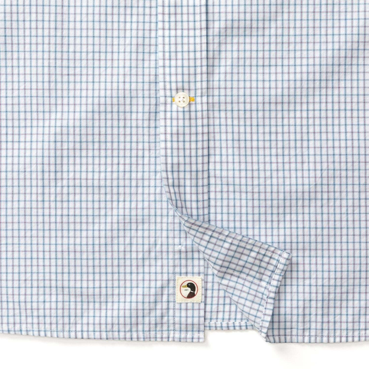 Duck Head Lewis Plaid Cotton Cashmere Poplin Sport Shirt