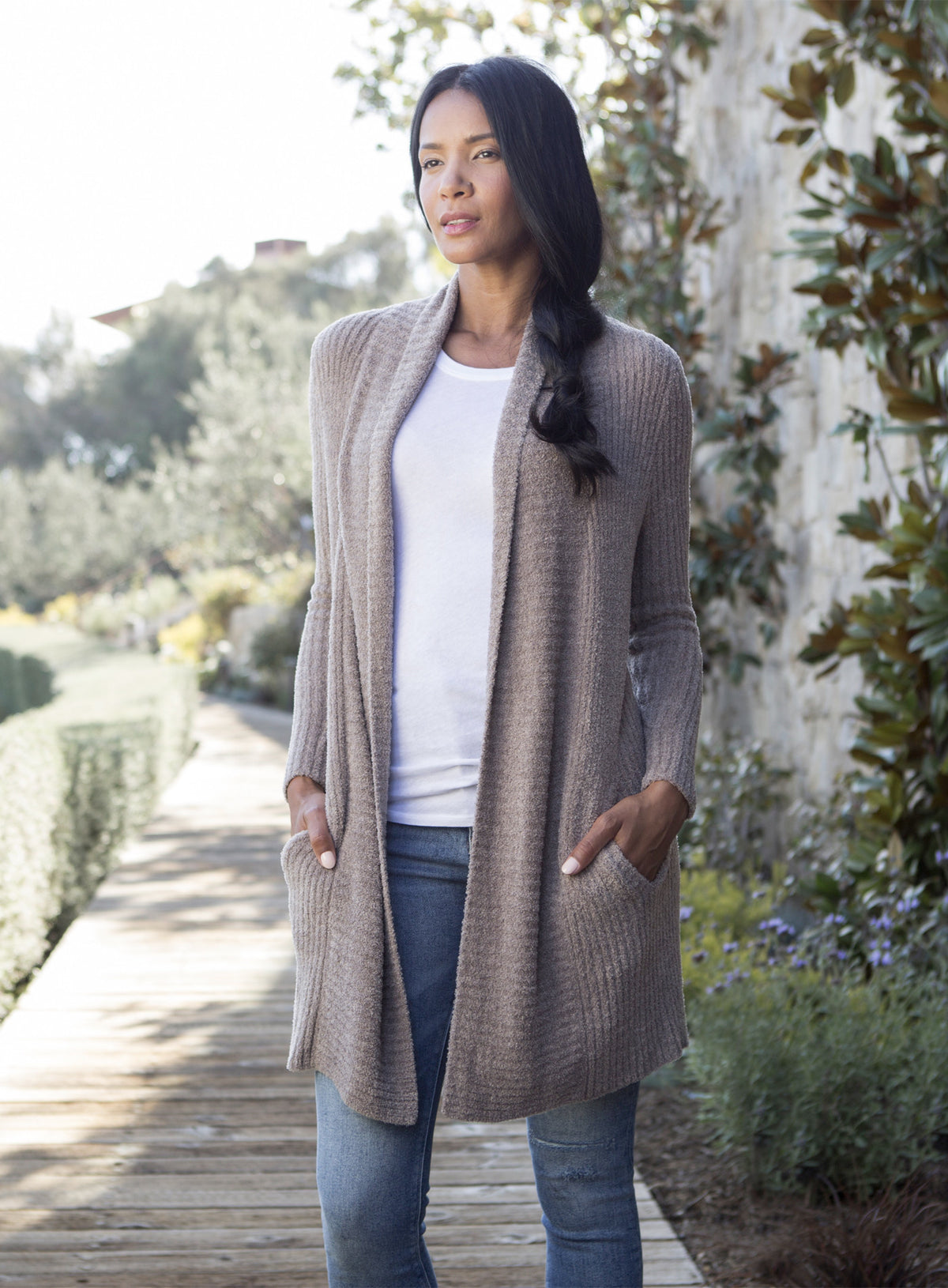 Barefoot Dreams CozyChic Lite Montecito Cardi