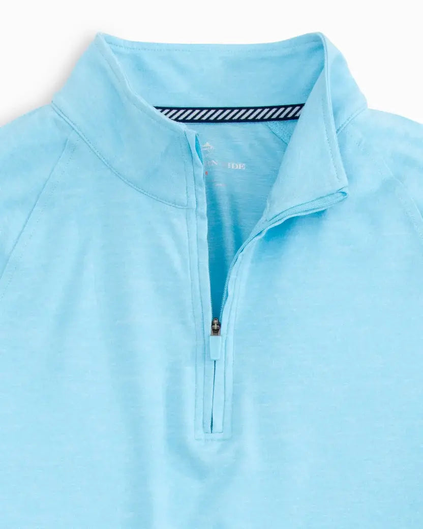 Southern Tide Cruiser Heather Quarter Zip Pullover