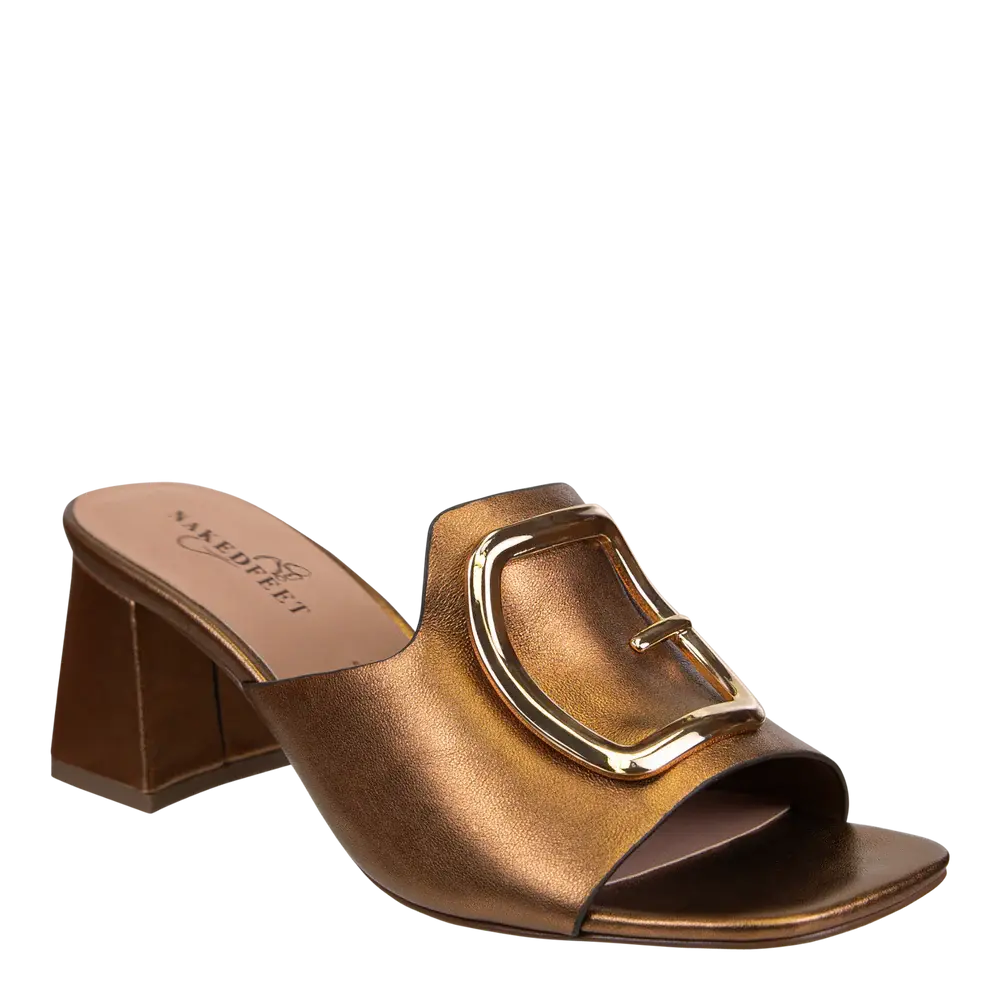 Naked Feet Cupel Heeled Sandals