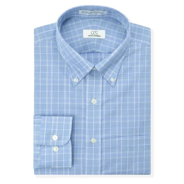 Cooper & Stewart Lawton Glen Plaid Dress Shirt