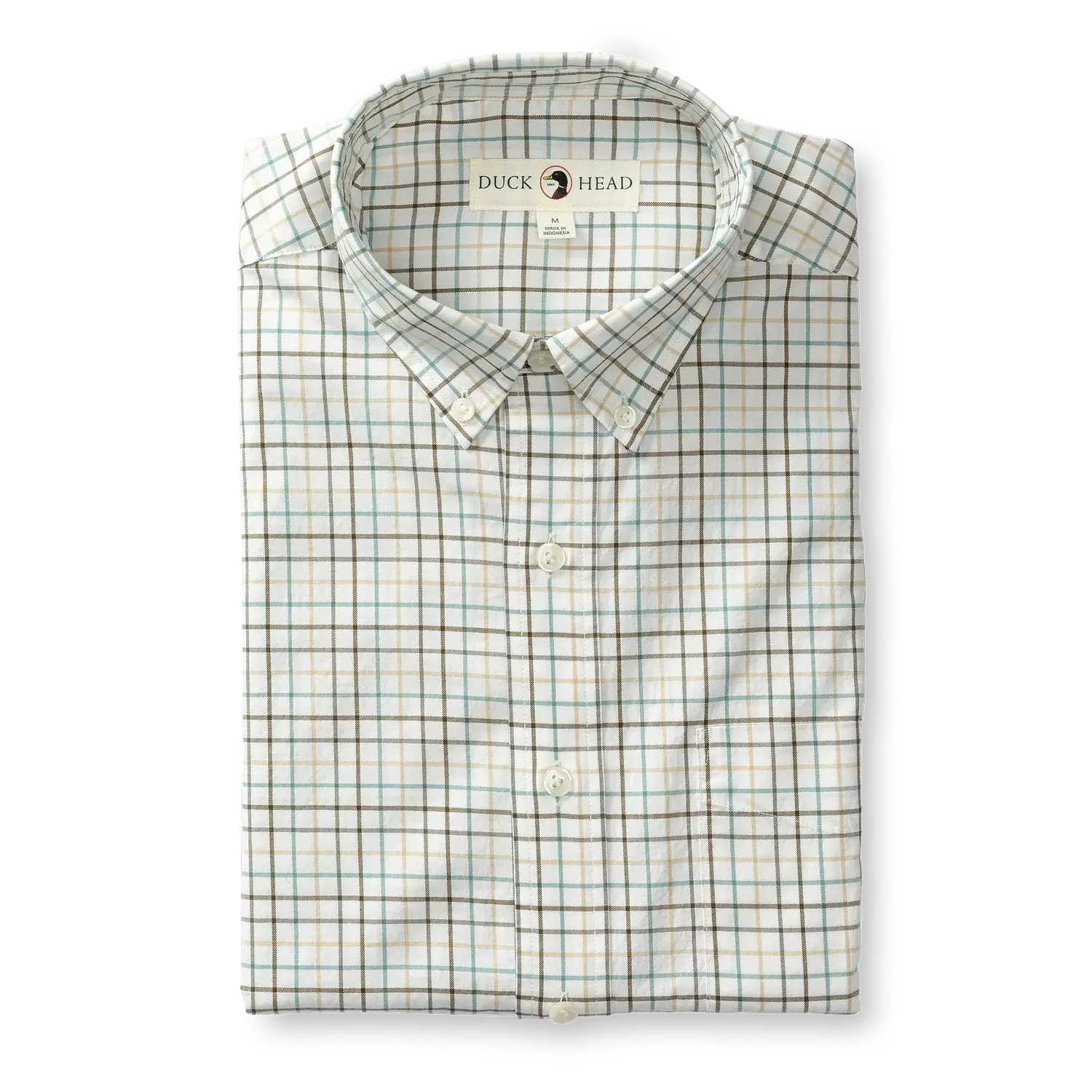 Duck Head Joyner Plaid Cotton Twill Sport Shirt