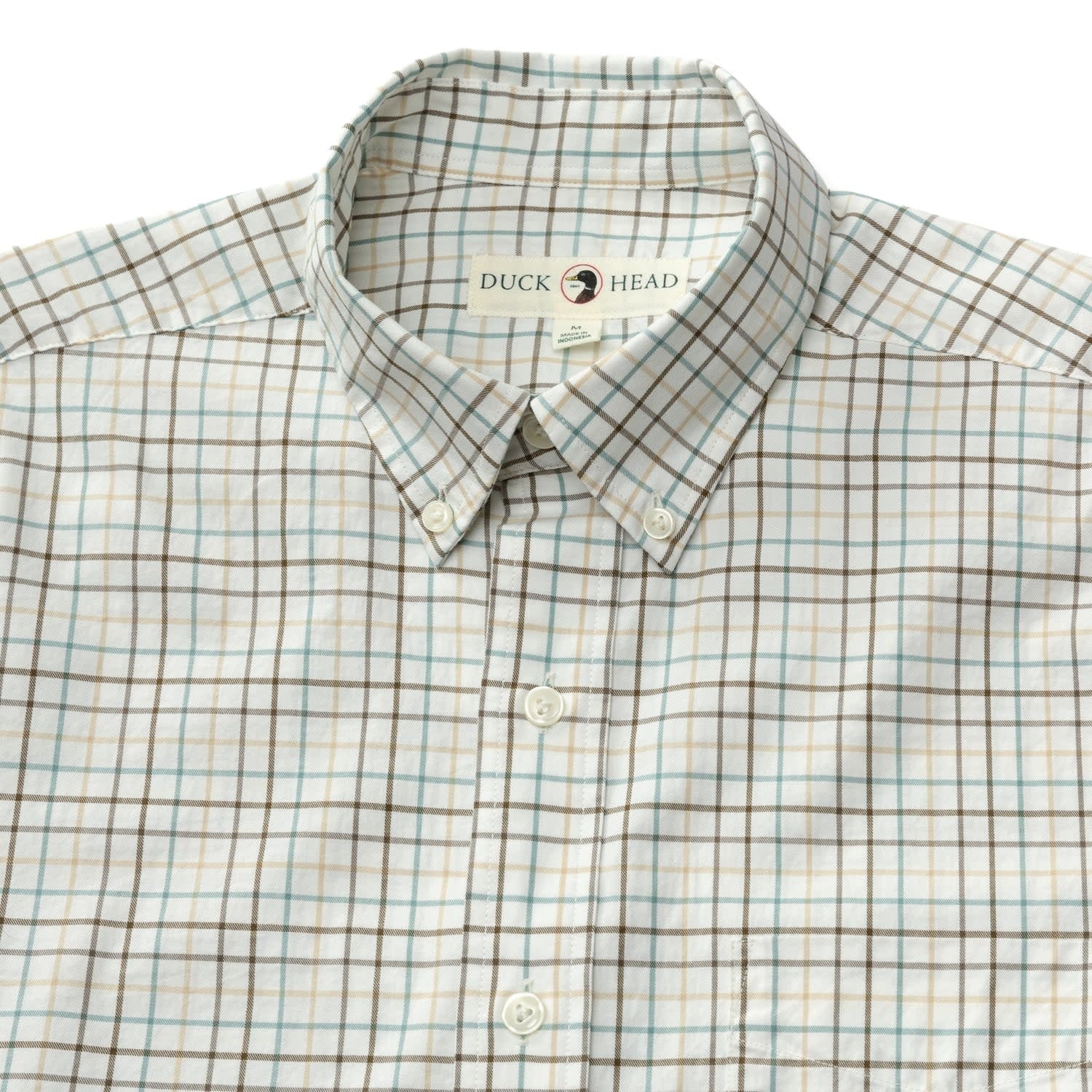 Duck Head Joyner Plaid Cotton Twill Sport Shirt