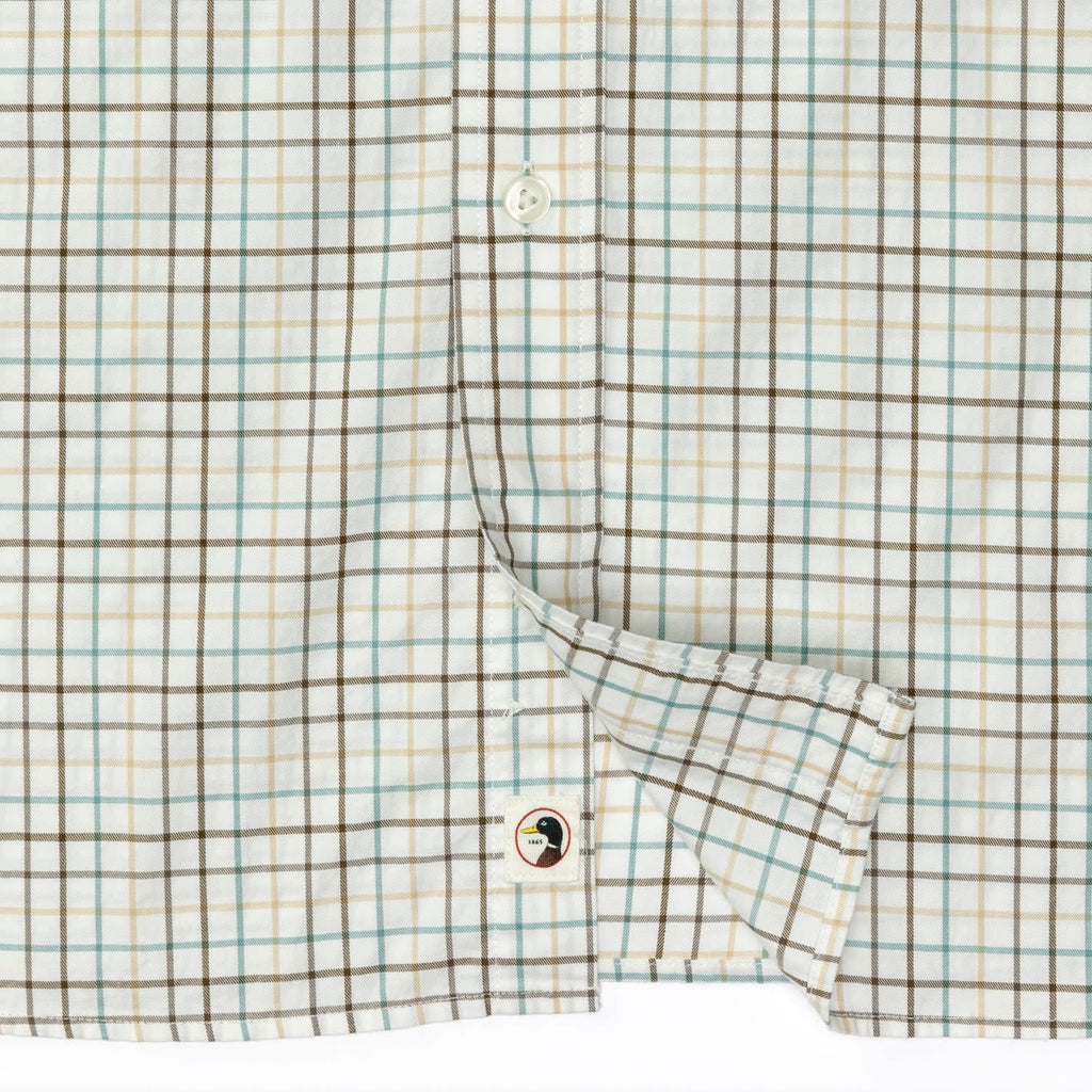 Duck Head Joyner Plaid Cotton Twill Sport Shirt