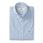 Duck Head Edgewood Plaid Performance Poplin Sport Shirt