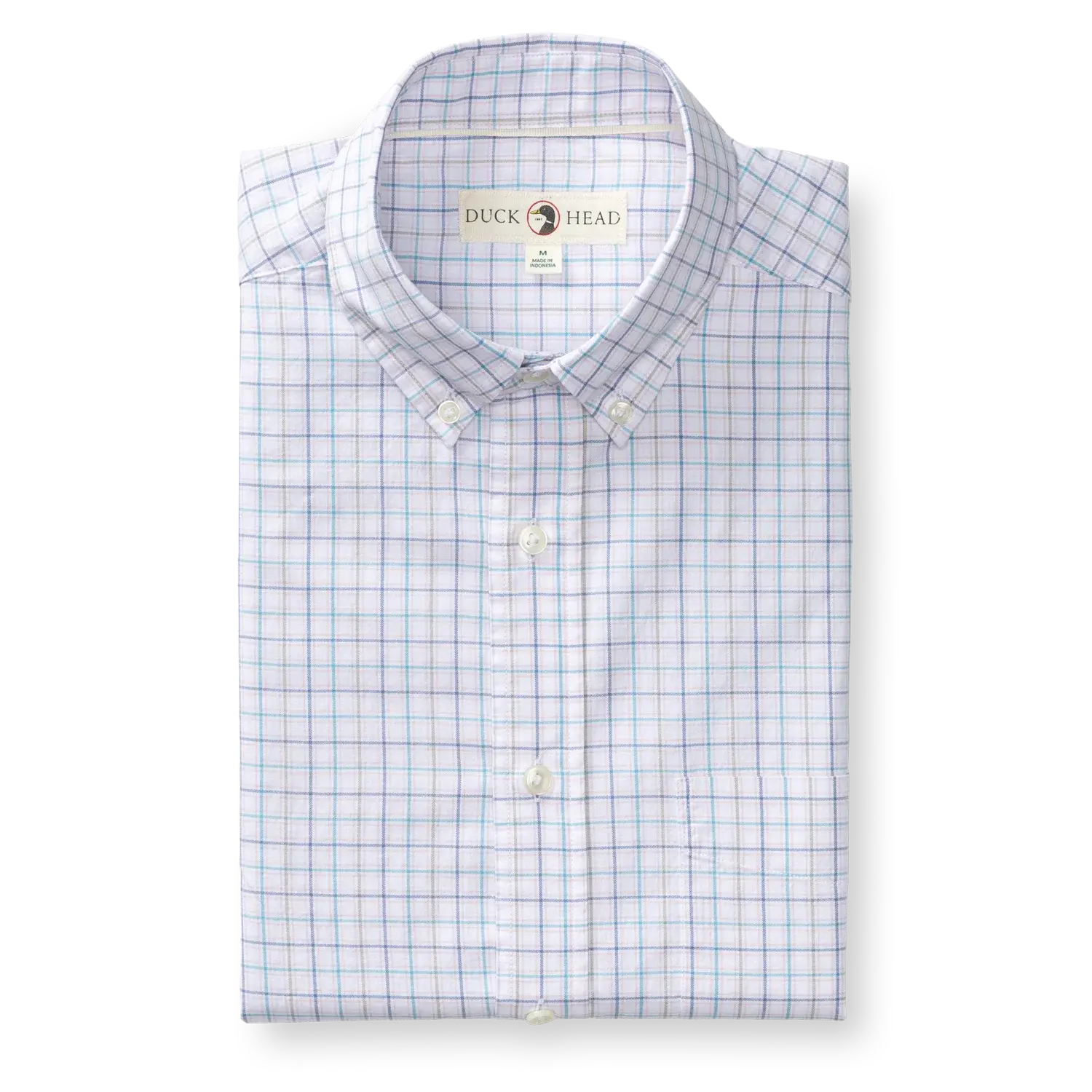 Duck Head Ashland Plaid Cotton Oxford Sport Shirt