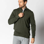 Duck Head LS Dunmore Performance 1/4 Zip Pullover