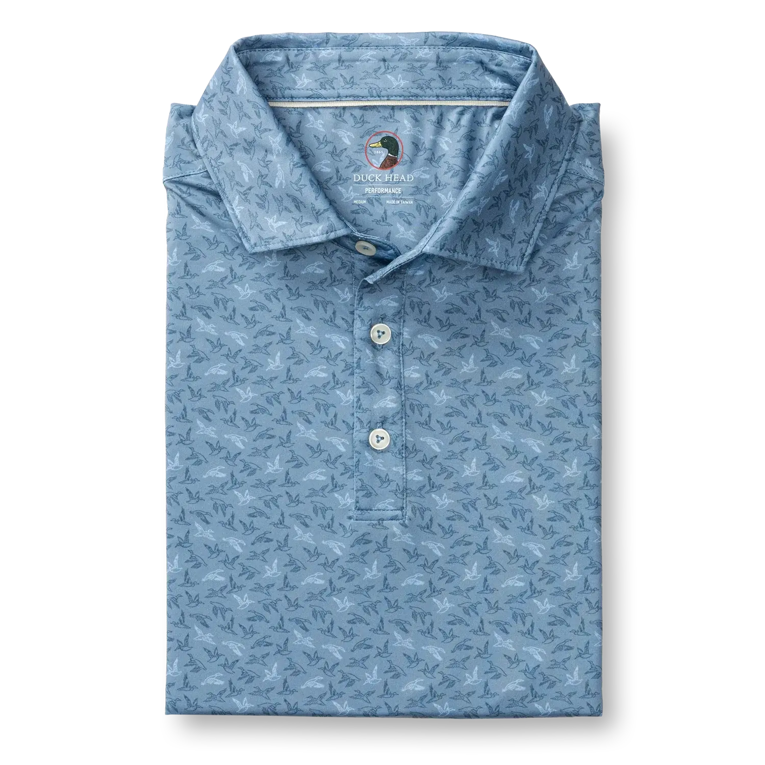 Duck Head Wingbeat Long Drive Performance Polo